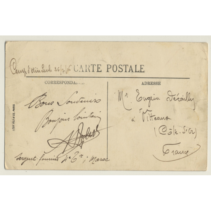 Maghreb: Mauresque - Moorish Woman / Risqué - Ethnic (Vintage PC LL. 1916)