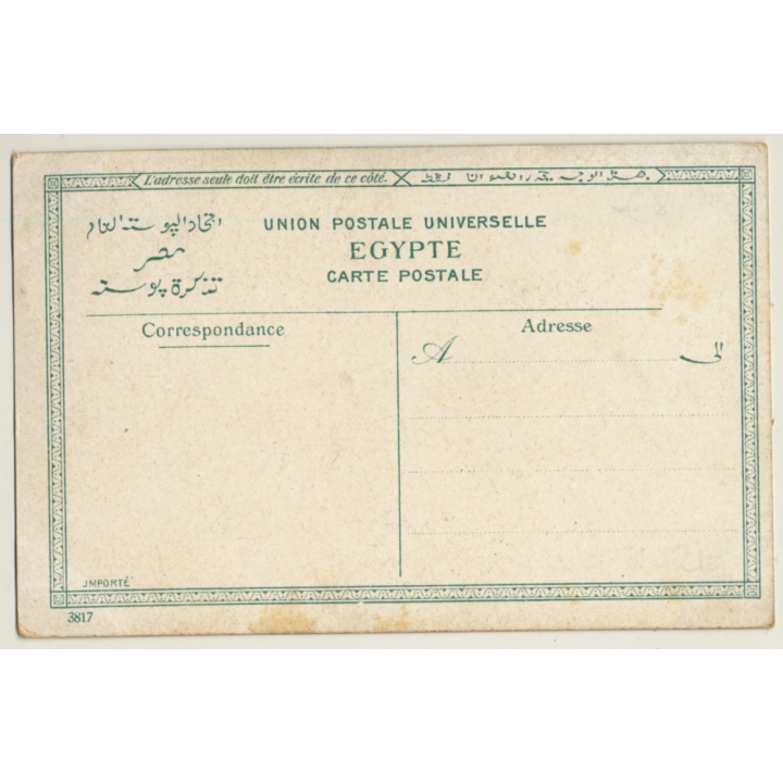 Cairo / Egypt: Femme Arabe / Traditional Costume - Ethnic (Vintage PC ~1910s)