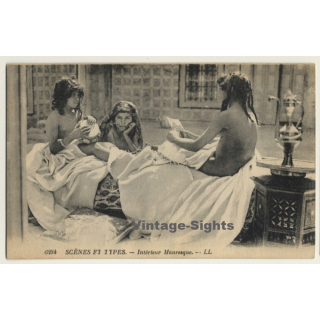 Maghreb: Interérieur Mauresque / Risqué - Ethnic (Vintage PC Levy Et Neurdein)