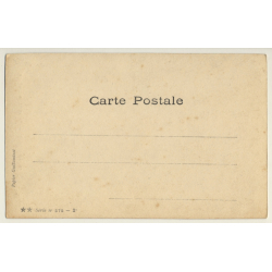 Algèrie & Tunisie: Fillette Arabe Ethnic (Vintage Tinted RPPC ~1900s)