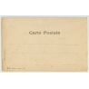 Algèrie & Tunisie: Fillette Arabe Ethnic (Vintage Tinted RPPC ~1900s)