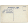 Habana - Cuba: Cutting Tobacco Grown Under Shade (Vintage PC ~1950s)