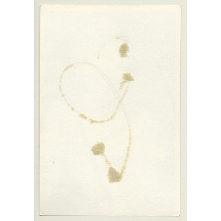 Blonde Nude Tied To Chair *2 / Chain - Bondage - Gag - BDSM (Vintage Photo ~1960s)