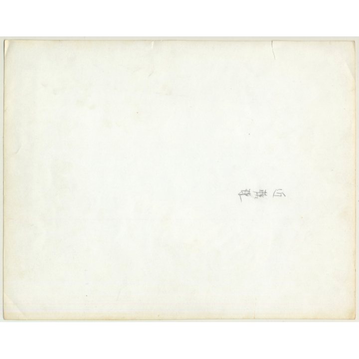 Pretty Japanese Woman At Lake Shore (Vintage Gelatin Silver Print ~1940s/1950s)