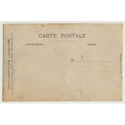 Mother & Her Fresh Born Twins / Victorian Era (Vintage RPPC France 1912)