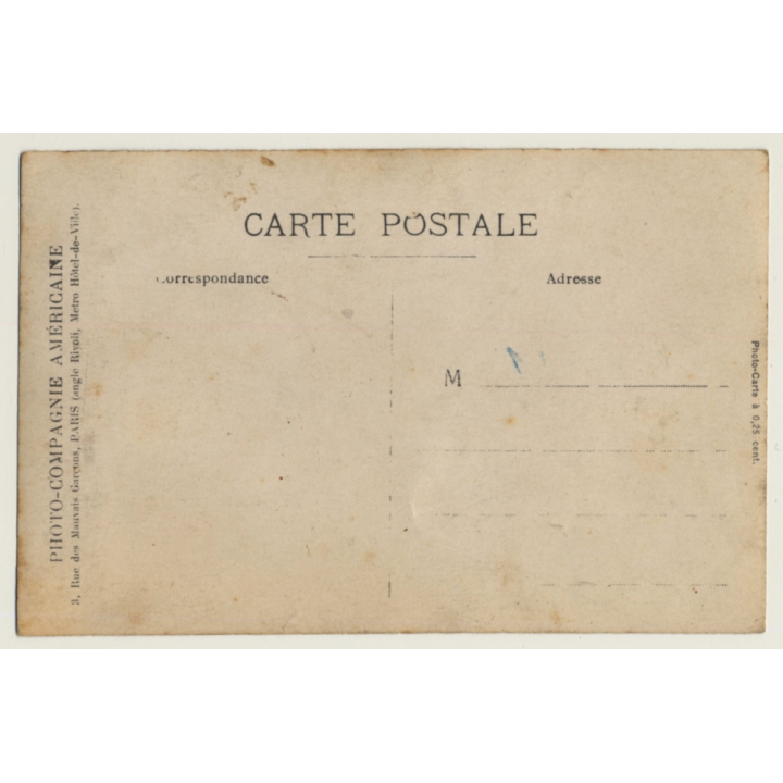 Mother & Her Fresh Born Twins / Victorian Era (Vintage RPPC France 1912)