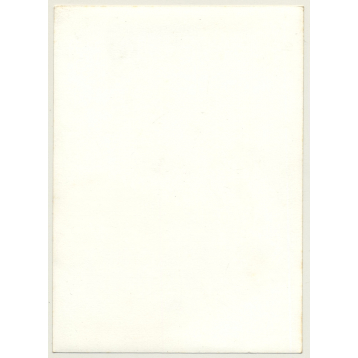 Racy Brunette Semi Nude In Short Skirt *2 / Boobs (2nd Gen. Photo ~1960s)