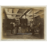 Pipe Factory - Tubes  - Industry / Family & Staff (Vintage Photo ~1900s/1910s)