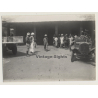 Congo Belge: Natives Unloading Fruits From Car / Colonial Masters (Vintage Photo ~1910s/1920s)