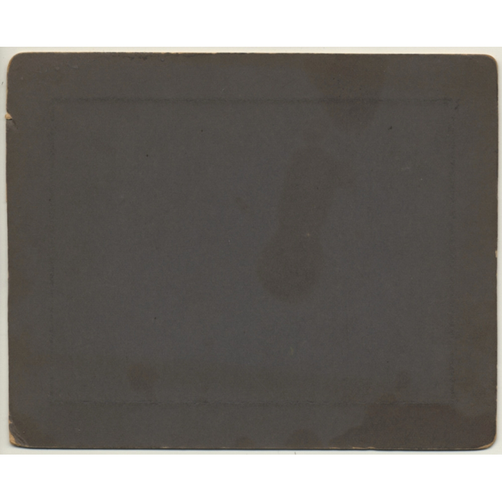 Great Shot: Man In Front Of Large Factory / Smoke (Vintage Photo ~1900s)