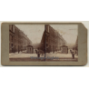 London / UK: Ely Place Holborn Circus Cambridgeshire (Vintage Stereo Photo ~1900/1920)