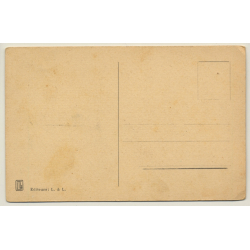 Lehnert & Landrock N° 205: Fillette À La Fontaine / Risqué - Ethnic (Vintage PC ~1920s)