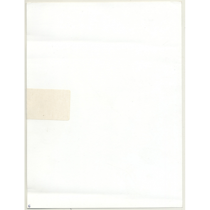 Blonde Semi Nude With Open Crotch Pantyhose / Butt (Vintage Photo: Seufert 1960)