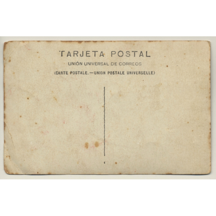 Barcelona?: Desfile Militar De Caballería / Cavalry (Vintage RPPC ~1910s/1920s)