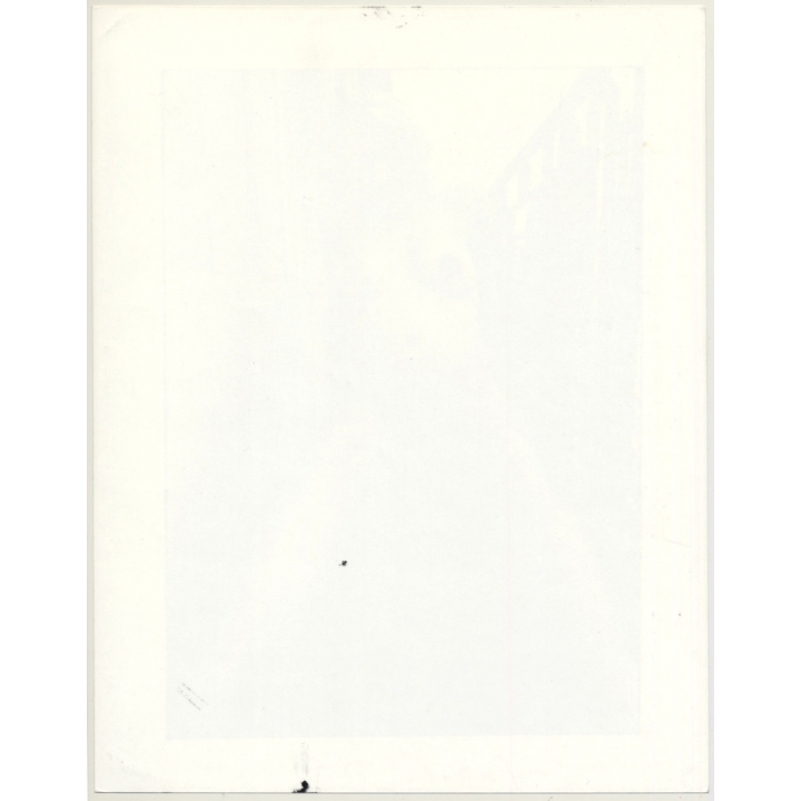 Jerri Bram (1942): Nude Study Of Pregnant Blonde On Child Car (Vintage Photo ~1970s)