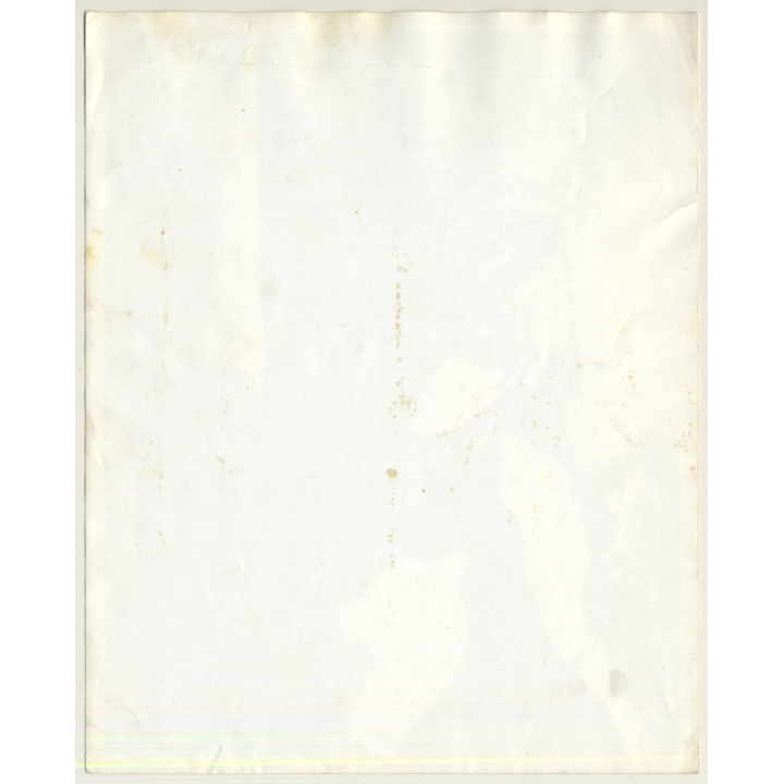 Jerri Bram (1942): Torso Of Female Nude / Experimental (Vintage Photo ~1970s/1980s)