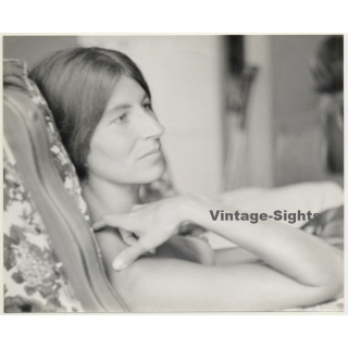 Jerri Bram (1942): Portrait Of Natural Nude Woman (Vintage Photo ~1970s/1980s)