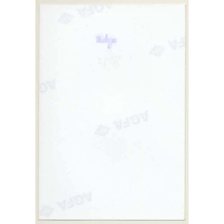 Sweet Semi Nude Woman / Boobs Flashing - Smile (Vintage Photo Germany ~1990s)