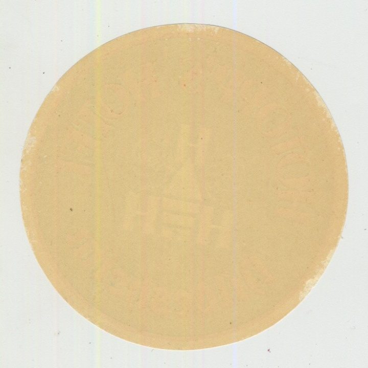 Hotopp's Hotel - Hildesheim / Germany (Vintage Luggage Label)