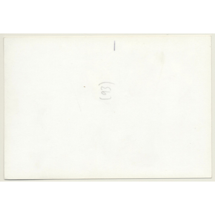 Snapshot: Pretty Blonde Pulls Up Her Top / Boob Flash (Vintage Photo GDR ~1980s)