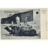 Tanger / Morocco: Camels At Soco / Berber & Nomads (Vintage PC ~1900s)