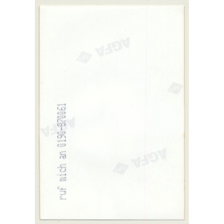 Rear View: Pale Nude Woman On Her Knees / Butt - Thighs (Vintage Photo Germany ~1990s)