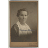 Alfred Thiele / Bodenbach: Portrait Of Natural Woman (Vintage CDV / Carte De Visite ~1880s/1890s)