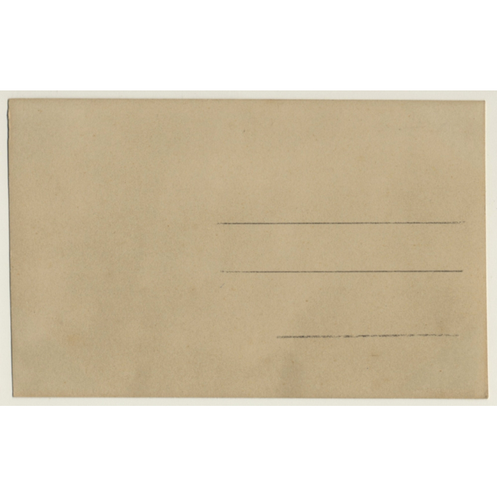 Wandering Bedouins In Syria / Camels (Vintage RPPC Sepia ~1910s)