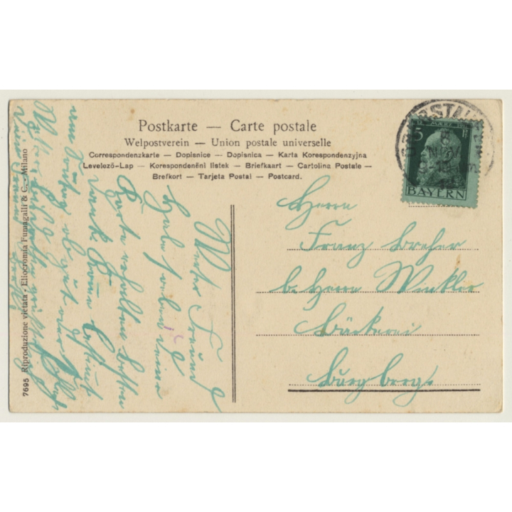 Tripolitania / Libya: Bengasi - Mercato Dei Cereali / Colony (Vintage PC 1911)