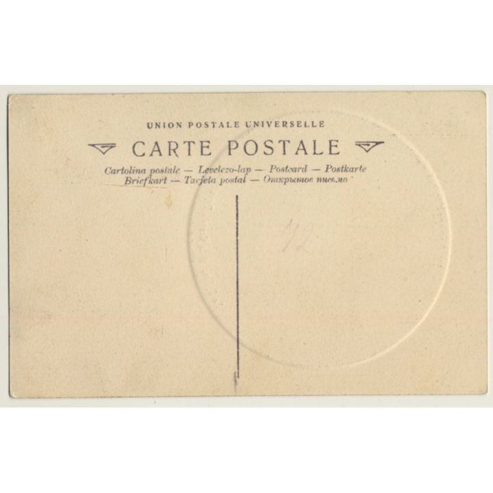 Egypt: Nouvelle Année - Le Sphinx / Camels (Vintage PC LL ~1910s/1920s)