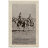 Maghreb: Camel Drivers / Ethnic - 1163-3 (Vintage RPPC ~1910s/1920s)