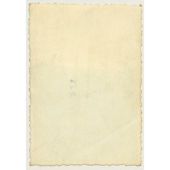 2 Guys With Moustaches Push Soapbox (Vintage Photo ~1910s/1920s)