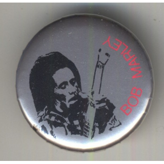 Bob Marley (Vintage Pinback Button Badge 1980s)