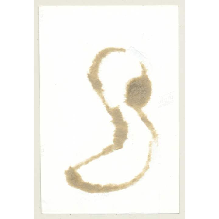 Pretty Blonde In Fetish Corset / Handucffs - Gag - BDSM (2nd Gen. Photo ~1960s)