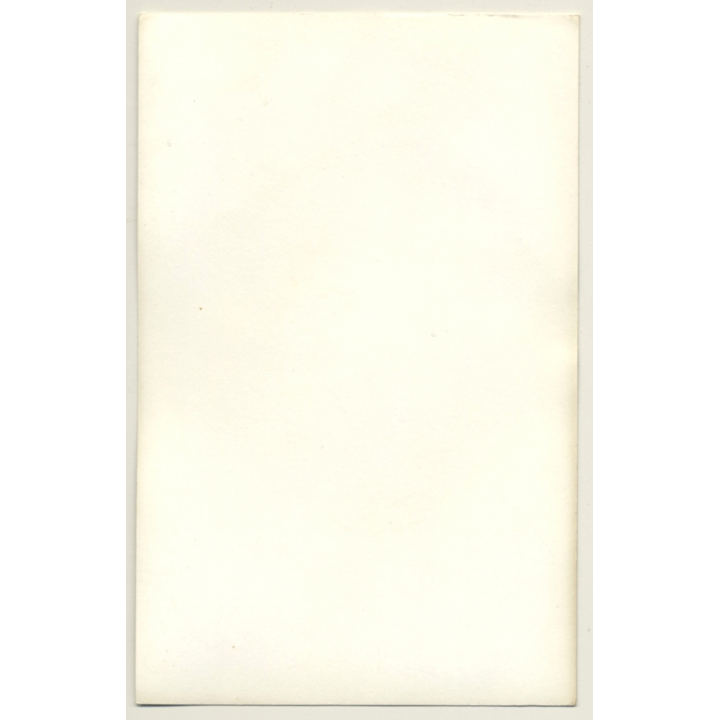 Perky Nude Curlyhead *8 / Pulls Down Fishnets (Vintage Photo GDR ~1970s/1980s)