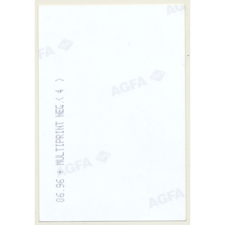 Shorthaired Blonde Semi Nude Flashes Boobs / Legs (Vintage Photo Germany ~1990s)