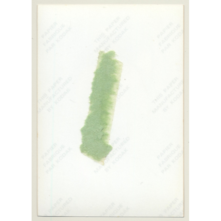 Hapyy Semi Nude Brunette Puts On Dress / Boobs (Vintage Photo GDR ~1980s)