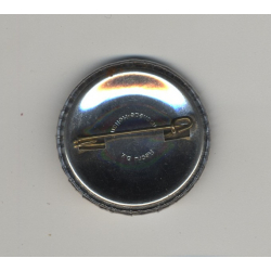 AC/DC - Complete Band (Vintage Pinback Button Badge 1980s)