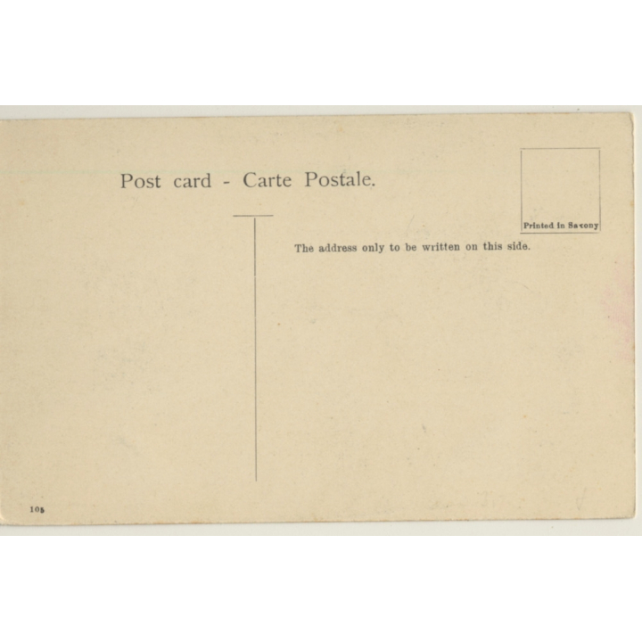 India: Camel Transport / Turban - Ethnic (Vintage PC ~1910s/1920s)