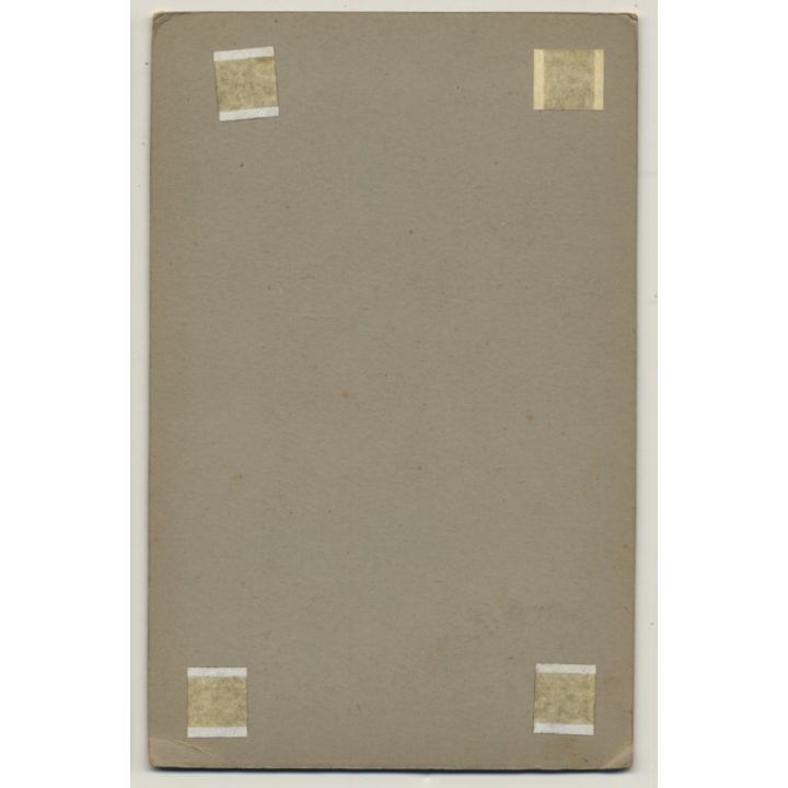 A.Missenharter / Radolfzell: Wedding Couple / Headdress (Vintage Cabinet Card ~1910s/1920s)