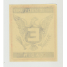 United States Lines - E Cabin  (Vintage US Shipping Line Luggage Label)