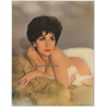 Ivonne Romain (Vintage German Pin Up Card)