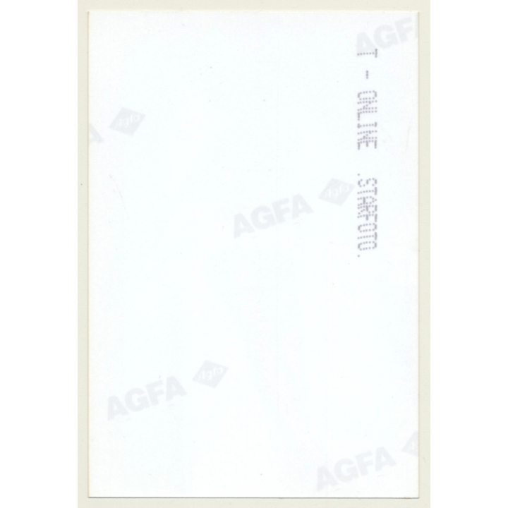 Leggy Blonde Nude In Bed / Sheet Pulled Up - Boobs (Vintage Photo Germany ~1990s)