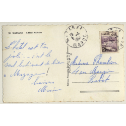 Tanger / Morocco: Mazagan - Hotel Marhaba (Vintage RPPC 1955)
