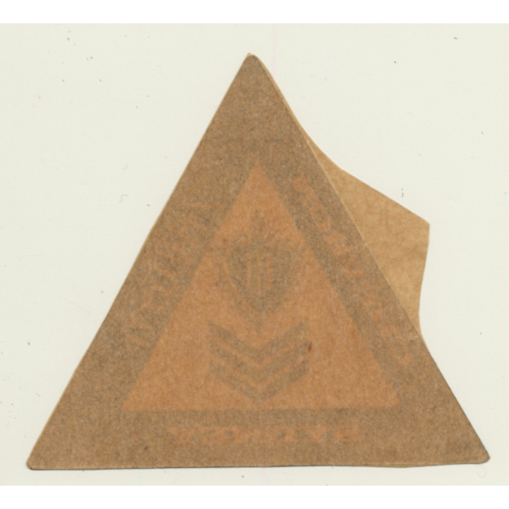 Sydney / Australia: Chevron Hilton Hotel (Vintage Self Adhesive Luggage Label / Sticker)