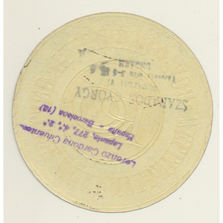 Wellington / New Zealand: Royal Oak Hotel (Vintage Luggage Label)