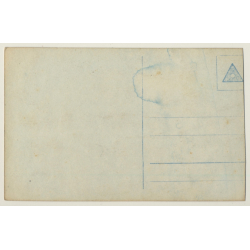 Slim French Nude / Transparent Cloth - Belle Epoque (Vintage RPPC ~1910s/1920s)