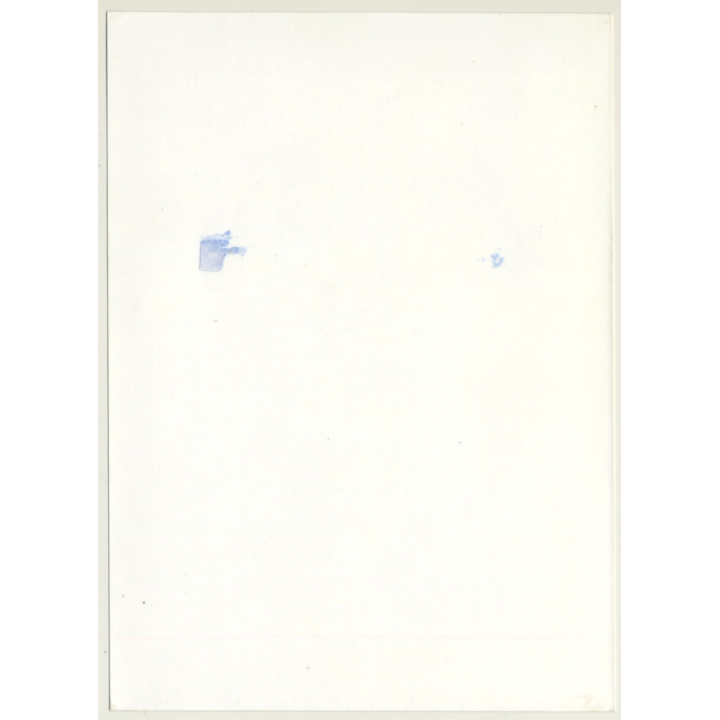 Natural Nude Woman On Cube / Legs - Interior (Vintage Photo GDR ~1980s)