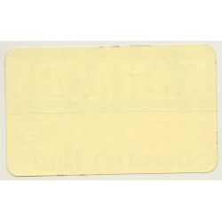 Karachi / Pakistan: Sheraton Hotel (Vintage Self Adhesive Luggage Label / Sticker)