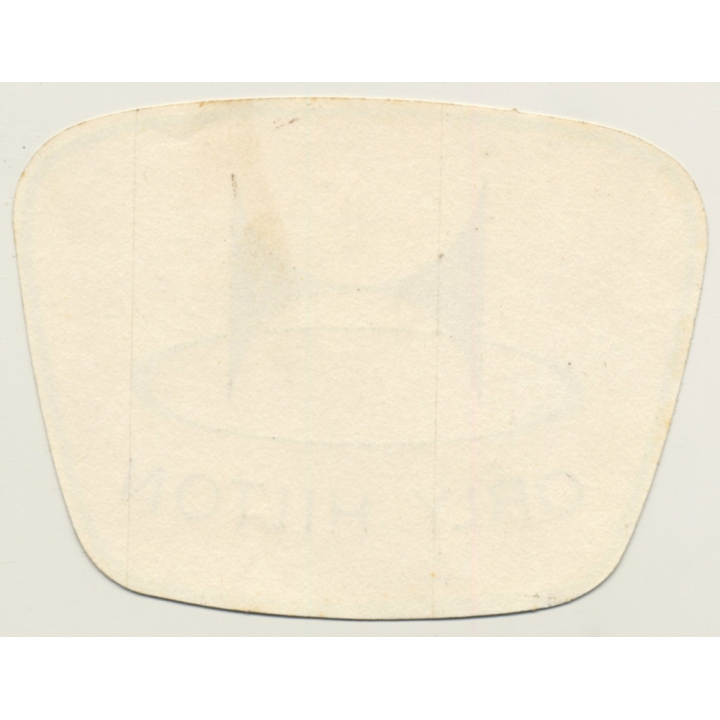 Orly / France: Hilton Hotel (Vintage Self Adhesive Luggage Label / Sticker)